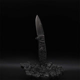 Male Deer Folding Knife Portable Camping Tool - Tophatter Daily Deals