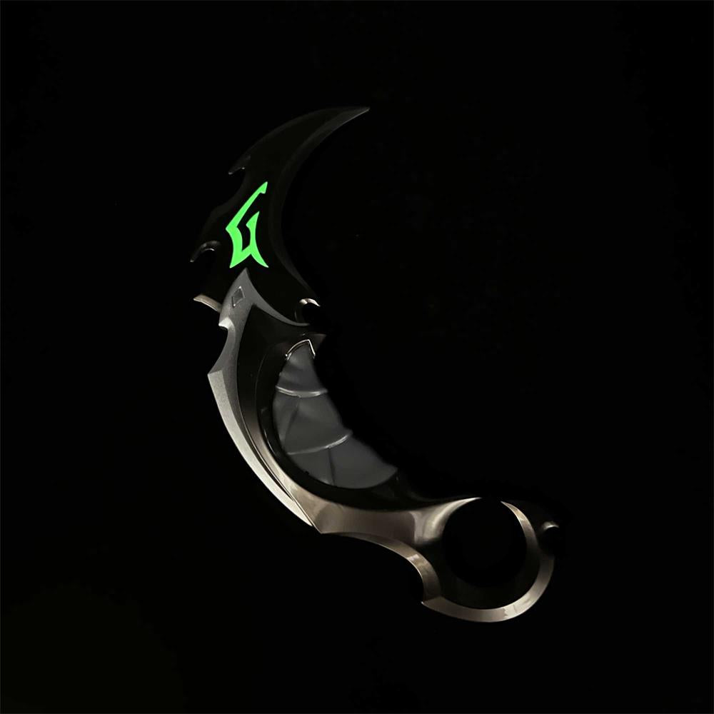 Reaver Karambit Metal Blunt Blade Trainer Cosplay Prop Game Replica - Tophatter Daily Deals