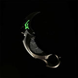 Reaver Karambit Metal Blunt Blade Trainer Cosplay Prop Game Replica - Tophatter Daily Deals