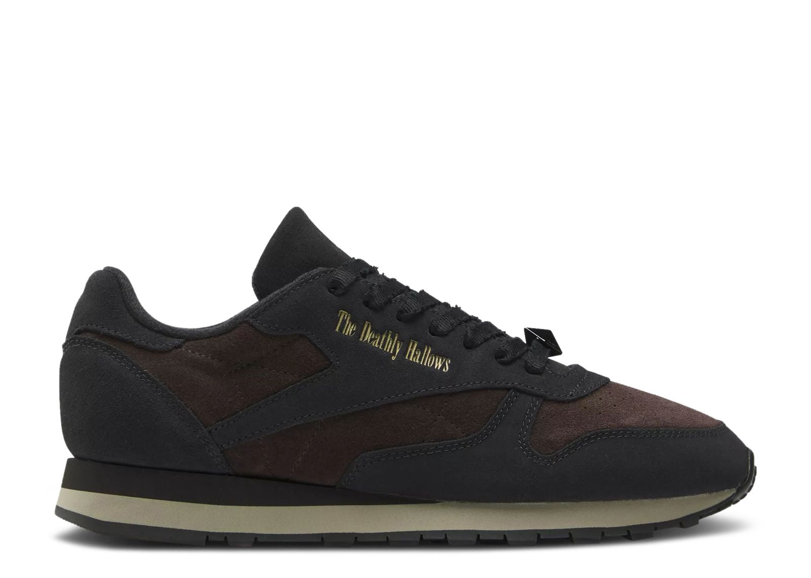 Reebok Men's Classic Leather Shoes - Nightblack/Darkroot/Mattegold Nightblack Darkroot Mattegold 10 Footwear - Tophatter Daily Deals