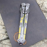 Metal Predator & Alien Balisong Bottle Opener - Tophatter Daily Deals
