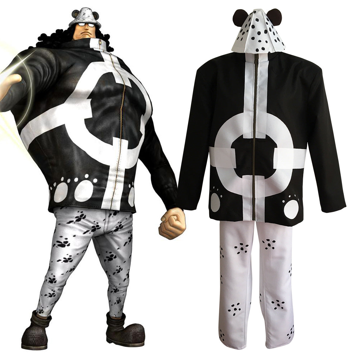 One Piece Bartholomew Kuma Cosplay Costume - Tophatter Daily Deals