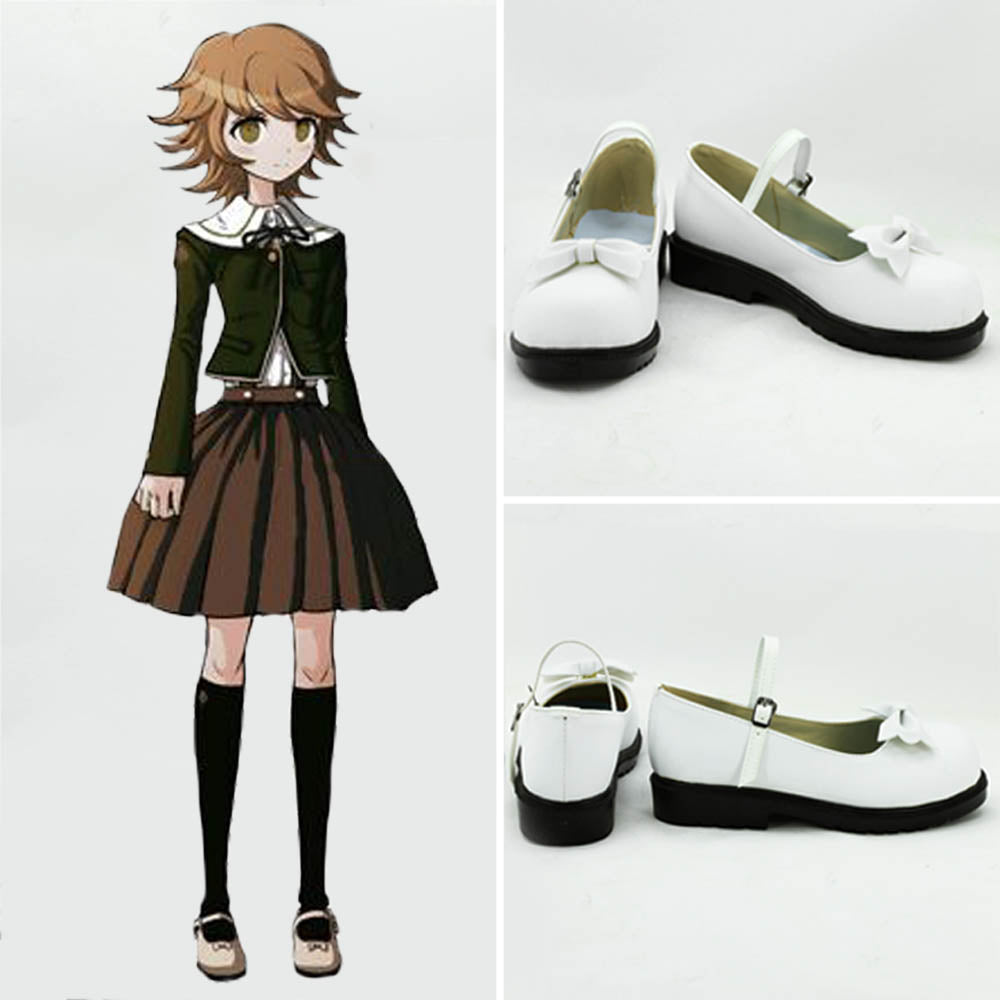 Dangan Ronpa Fuji Chihiro Chihiro Fujisaki White Shoes Cosplay Boots Shoes/Boots - Tophatter Daily Deals