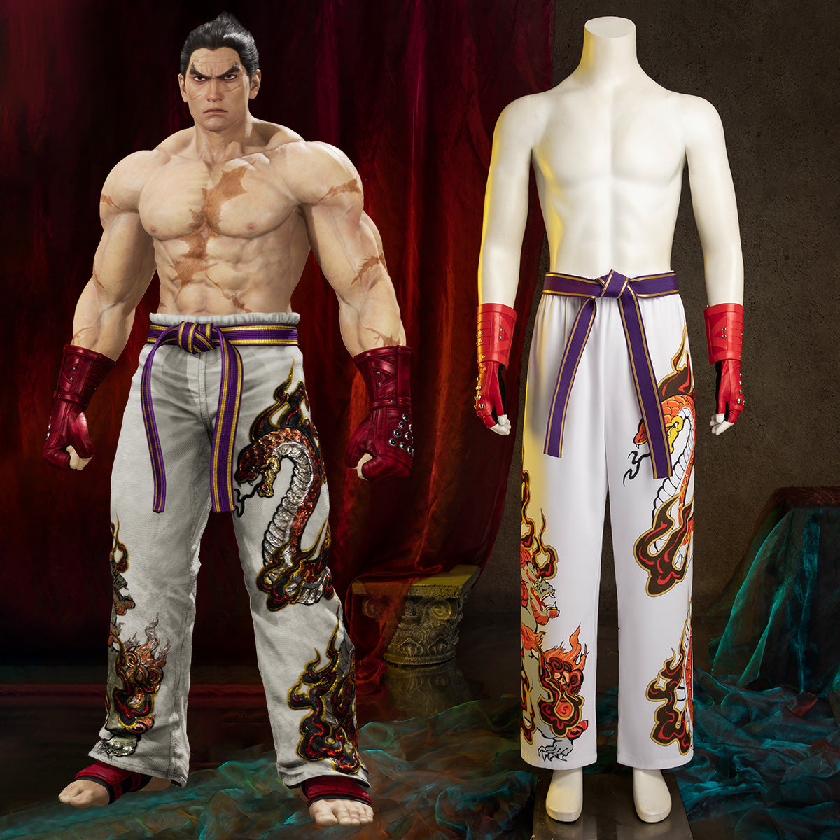 Tekken 8 Kazuya Mishima Cosplay Costume Costume - Tophatter Daily Deals