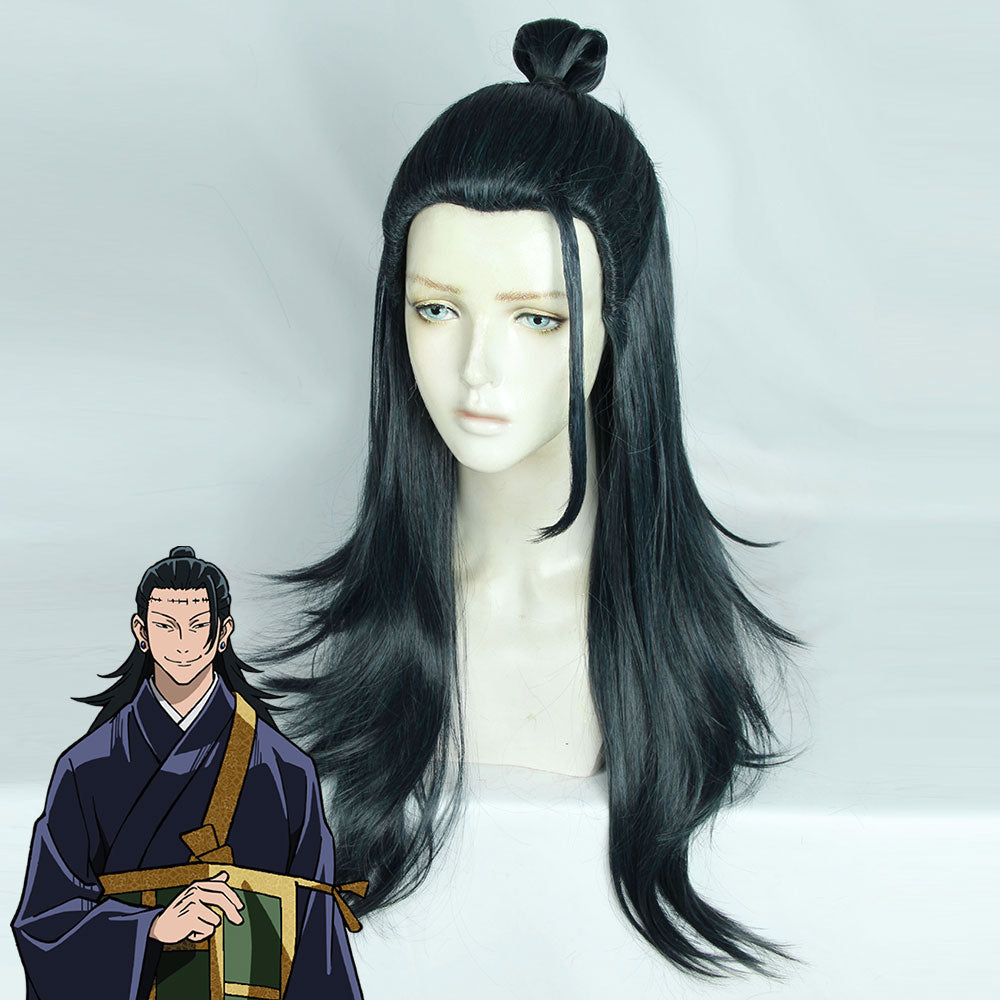 [in stock]Jujutsu Kaisen Sorcery Fight Suguru Geto Black Cosplay Wig Wig - Tophatter Daily Deals