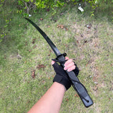 Tactical Black Warrior Tachi Sword - Tophatter Daily Deals