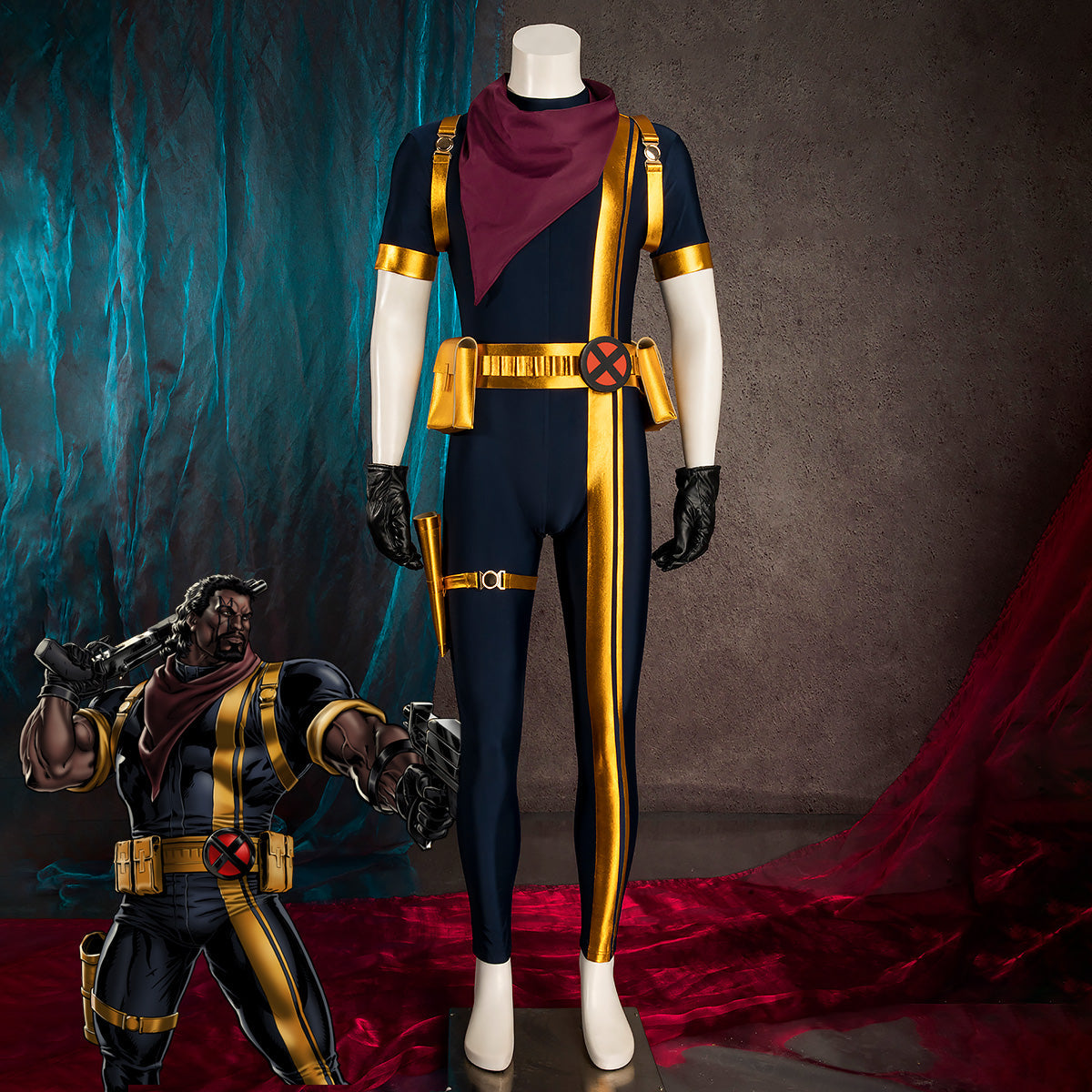 X-men Lucas Bishop Deep Blue Cosplay Costumes Costume - Tophatter Daily Deals