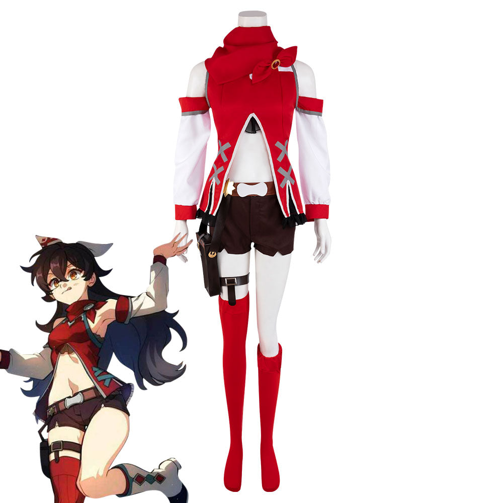 Genshin Impact Project Comics Amber B Edition Cosplay Costume Costume - Tophatter Daily Deals