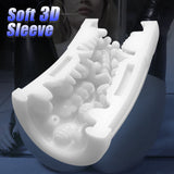 William - Through-Hole Vibrating Stroking Male Masturbation Cup Masturbation Cup - Tophatter Daily Deals