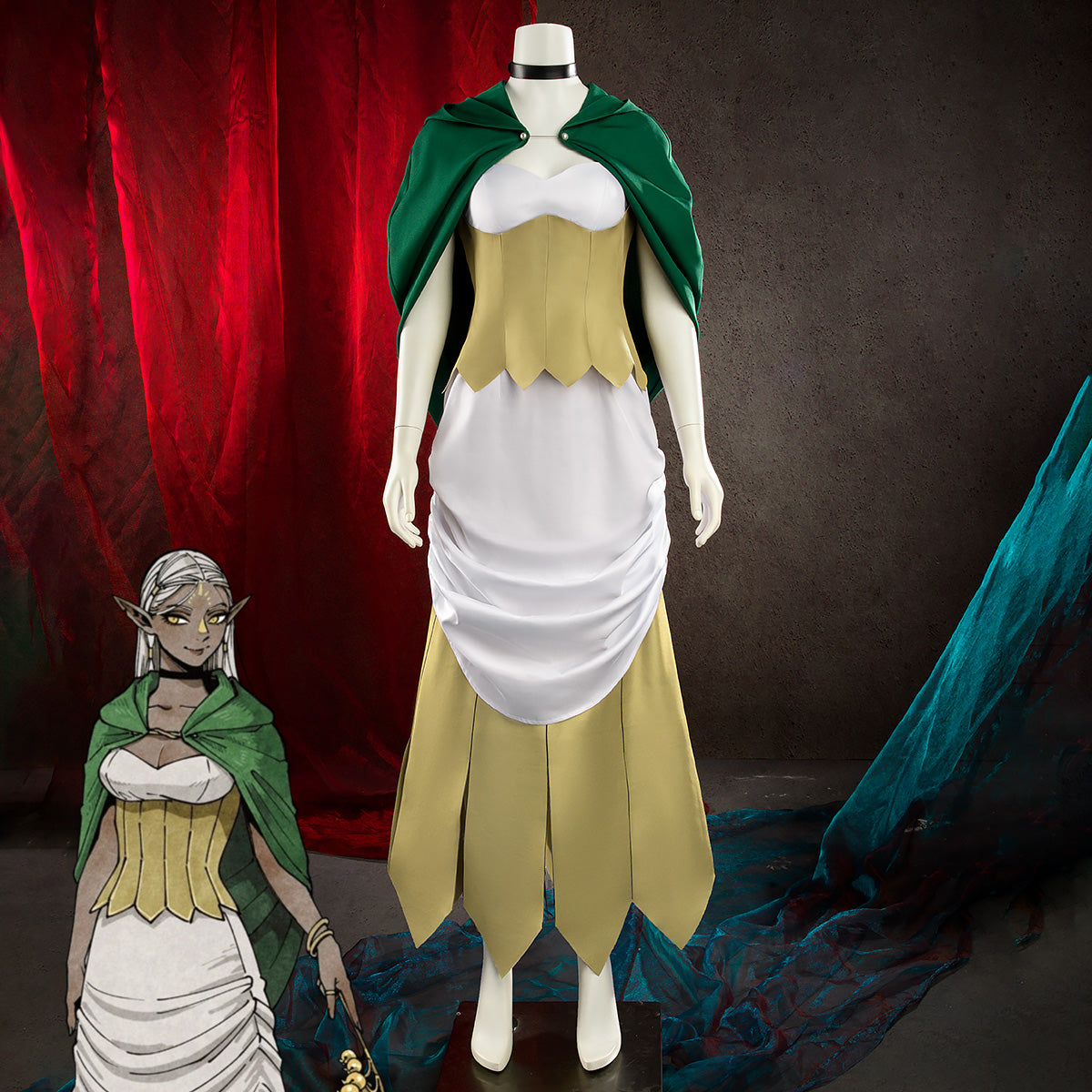 Delicious in Dungeon Cithis Ofri Cosplay Costume Costume - Tophatter Daily Deals