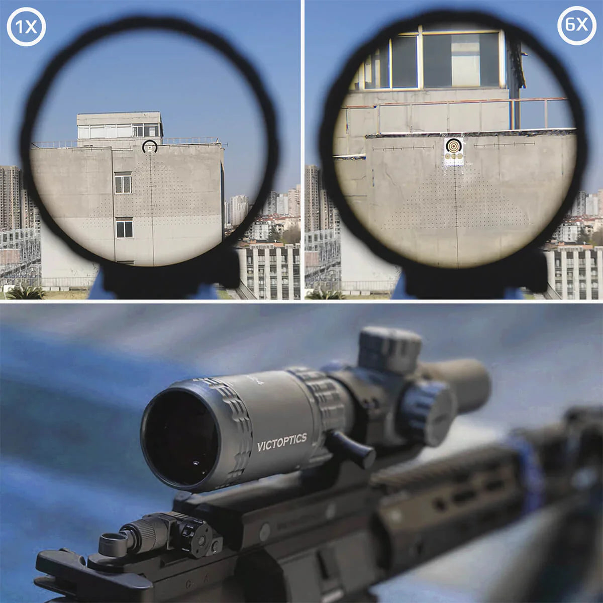 VECTOR OPTICS - S6 RIFLE SCOPE 1-6X24 SFP LPVO - Tophatter's Army Deals OPTICS & SCOPES - Tophatter Daily Deals