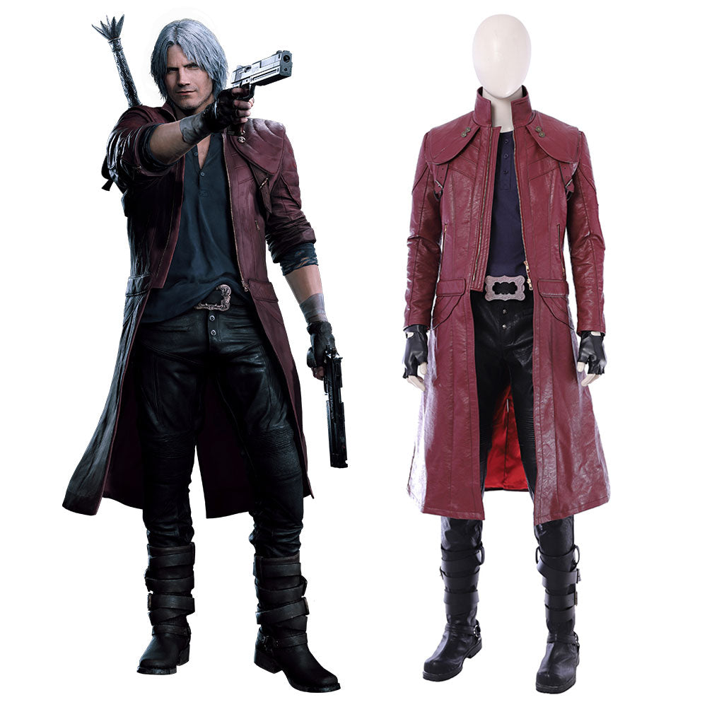 Devil May Cry 5 Dante Cosplay Costume Costume - Tophatter Daily Deals