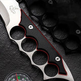 Fighting Brass Knuckle Knife - Tophatter Daily Deals
