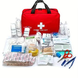 Portable First Aid Kit for Camping, Hiking & Outdoor Activities Large Outdoor Recreation - Tophatter Daily Deals