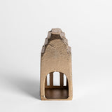 Gold Metal House Shaped Tealight Candle Holder | Christmas Tea Light House Candle Holder - Tophatter Daily Deals