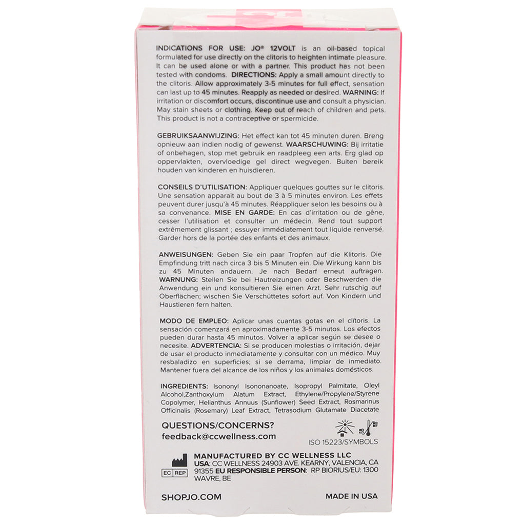 12 Volt Clitoral Stimulant in .34oz/10ml - Tophatter's Adult Products Lubes and Lotions > Female Enhancement - Tophatter Daily Deals
