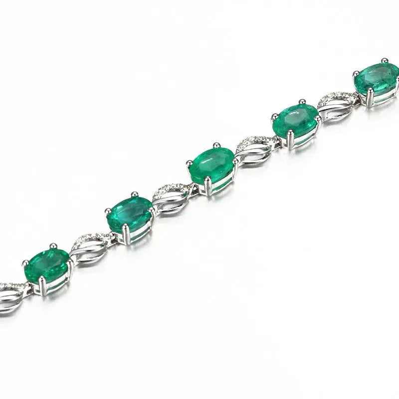 Acadia™ Emerald Bracelet Bracelets - Tophatter Daily Deals