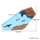 Dive Moment Resin Lamp Lost Wreck Cove Decor - Tophatter Daily Deals