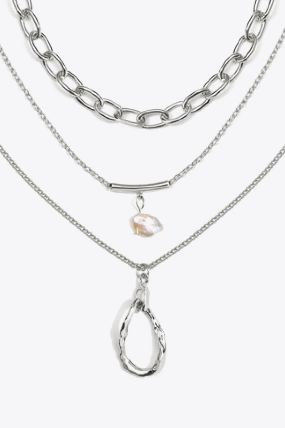 Want To Know You Better Triple-Layered Necklace Necklaces - Tophatter Daily Deals