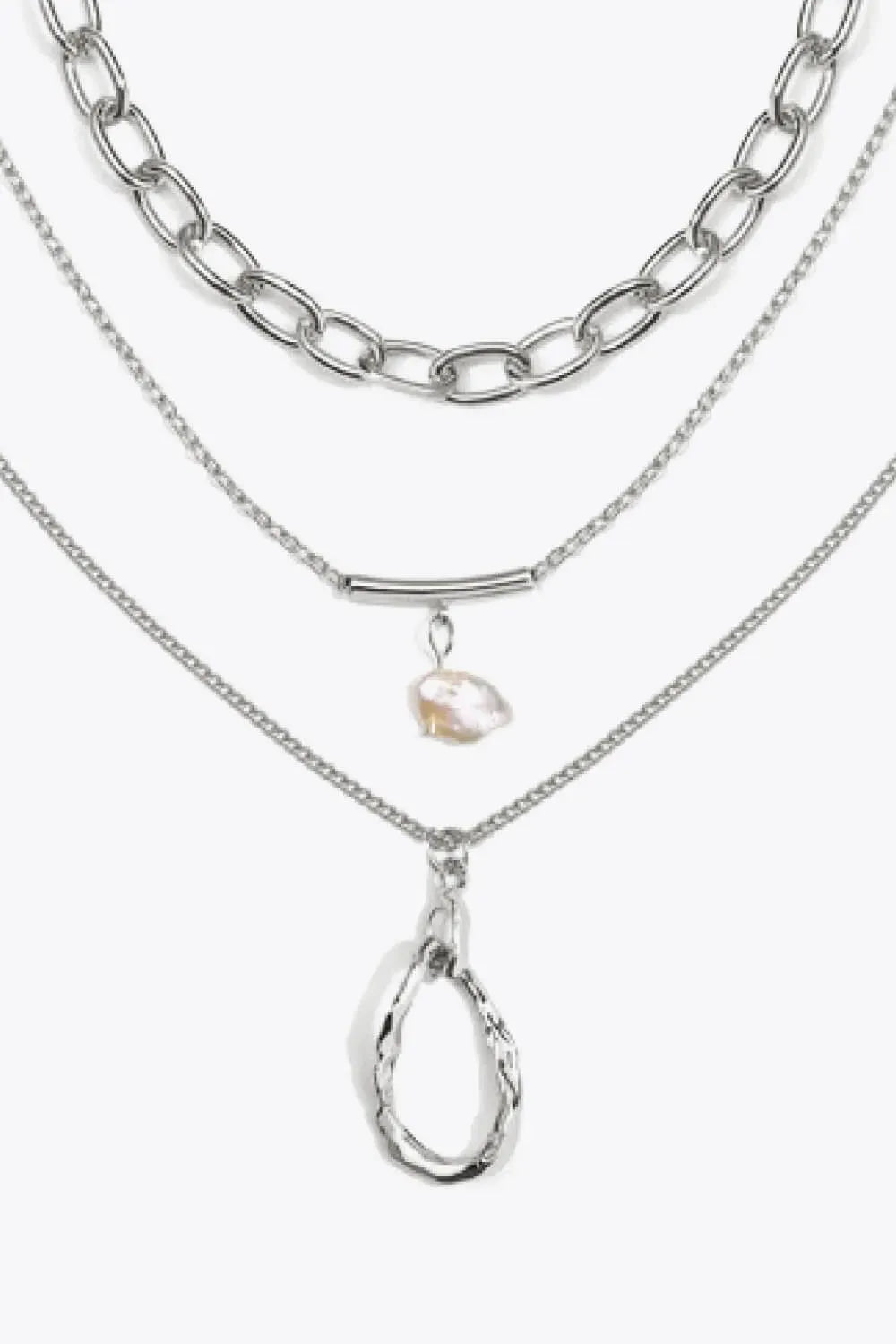 Want To Know You Better Triple-Layered Necklace Necklaces - Tophatter Daily Deals