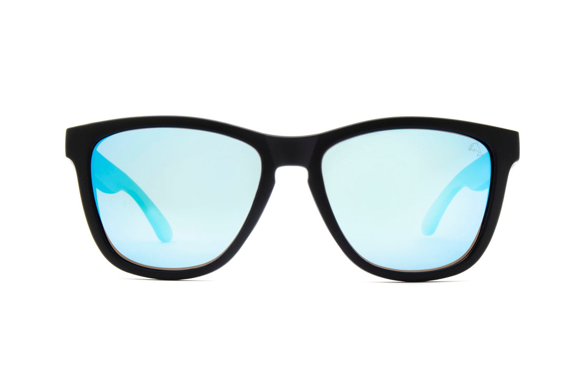 Biscayners Unbreakable Black-Blue Men's Sunglasses Sunglasses - Tophatter Daily Deals