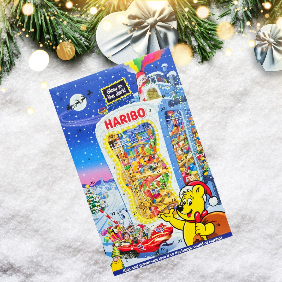 Haribo Christmas Advent Calendar | Sweet Advent Calendar for Kids Adults Advent Calendar - Tophatter Daily Deals