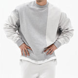 Oversized Mens Pullover Sweater - Crew Neck, Cotton, Casual 3D Changing Face Moving Picture Frame - Tophatter Daily Deals