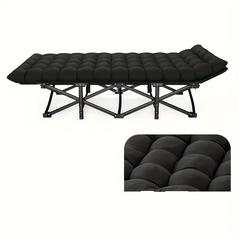 Foldable Outdoor Daybed with Mattress Outdoor Recreation > Camping > Camp Furniture - Tophatter Daily Deals
