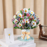 3d Stereoscopic Greeting Cards Creative Bouquet Stereoscopic Greeting Cards 0 - Tophatter Daily Deals