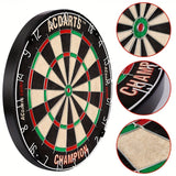 Dartboard Set Soft Head Sisal Bristle Sports & Outdoor - Tophatter Daily Deals