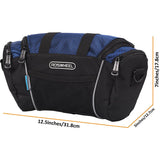 Bicycle Mountain Bike Handlebar Bag Front Bag Bicycle Beam Bag Front Bag 0 - Tophatter Daily Deals