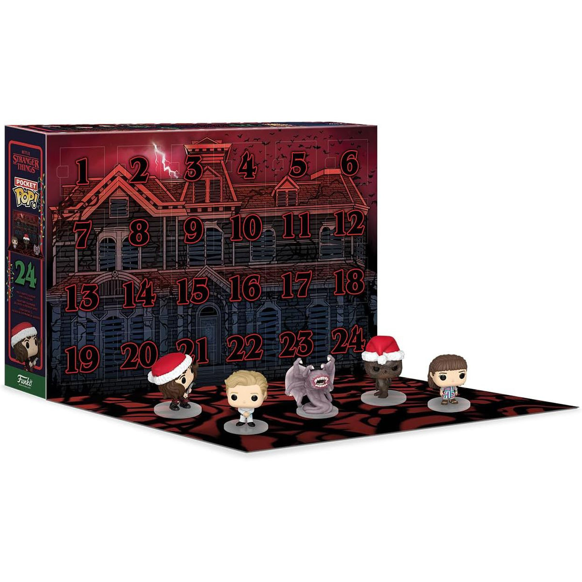 Stranger Things Funko Pocket Pop Mini Figures Christmas Advent Calendar Advent Calendar - Tophatter Daily Deals