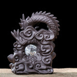 Backflow Incense Burner Ornaments Pottery Indoor Seat Tower 0 - Tophatter Daily Deals