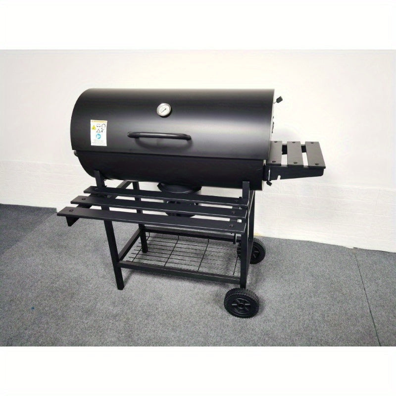 Outdoor Multifunctional BBQ Grill Rack with Iron Plate Outdoor Grills - Tophatter Daily Deals