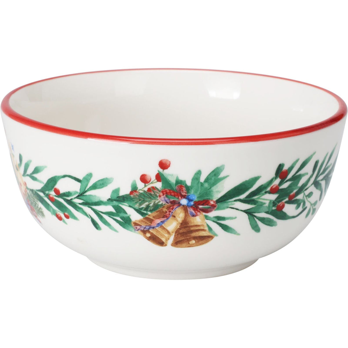 Christmas Nutcracker Bowl | Traditional Festive Round Ceramic Bowl - 500ml Bowl - Tophatter Daily Deals
