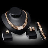 18K Gold Plated Jewelry Jewelry Set Jewelry sets - Tophatter Daily Deals