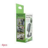 360 Rotary Multifunctional Collapsible Mobile Phone Holder H22 Black 4pcs 0 - Tophatter Daily Deals