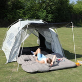 Inflatable Car Mattress with Air Pump Outdoor Recreation > Camping > Camp Furniture - Tophatter Daily Deals