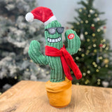 Dancing Christmas Cactus | Animated Musical Xmas Decoration with Sound & Motion Musical Decoration - Tophatter Daily Deals