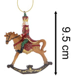 Nutcracker Christmas Bauble | Nutcracker Soldier Hanging Tree Ornament - 9.5cm Baubles - Tophatter Daily Deals