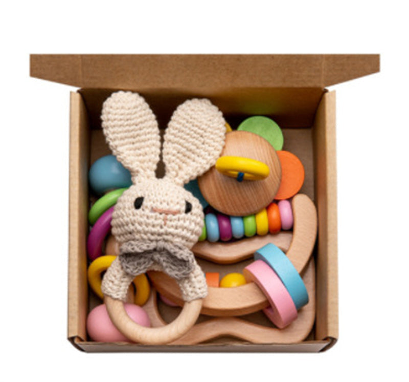Baby Educational Toy Molar Teether Gift Box E 0 - Tophatter Daily Deals
