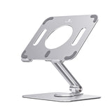360 Degree Rotating Desktop Office Laptop Stand L04 mini Silver 0 - Tophatter Daily Deals
