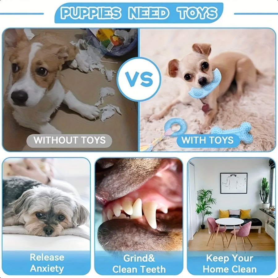 Series Dog Chew Toy Set (16pcs) Dog Supplies - Tophatter Daily Deals