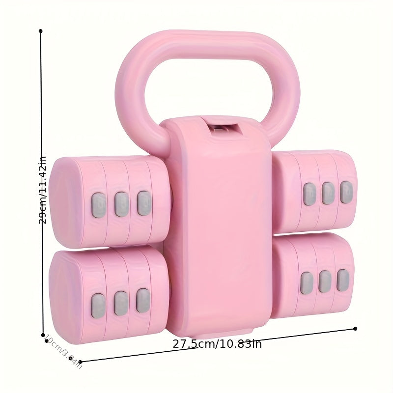 Dumbbell Kettlebell Set Home Fitness Kit Sports & Fitness > Exercise, Gym & Fitness > Free Weights - Tophatter Daily Deals