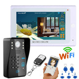 Android 7 Inch Wired Visual Intelligent Intercom Doorbell 0 - Tophatter Daily Deals