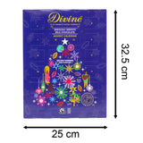 Divine Milk Chocolate Advent Calendar | Fair Trade Christmas Advent Calendar - 85g Advent Calendar - Tophatter Daily Deals
