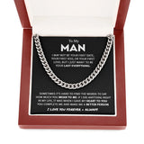 14K Gold Single Round Close Cuban Chain Titanium Steel Necklace With Greeting Card 0 - Tophatter Daily Deals