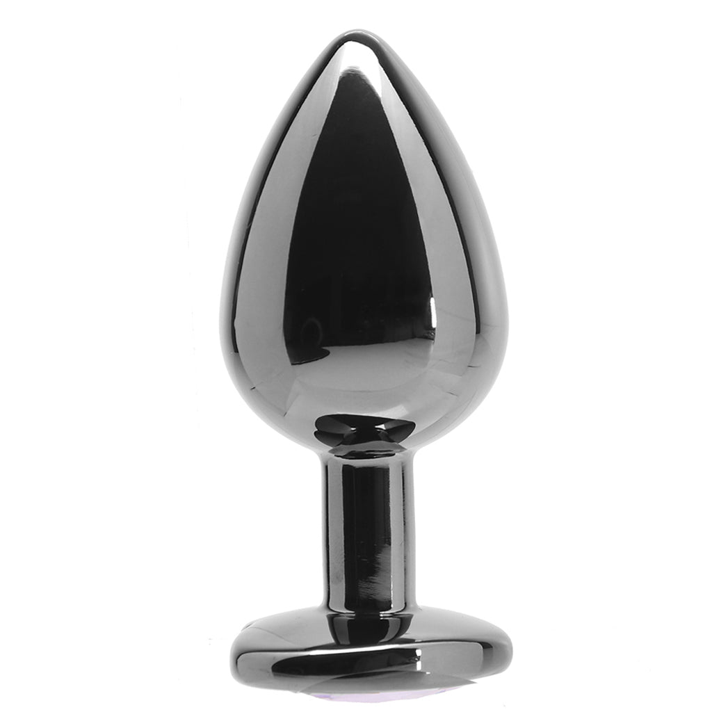 Ouch! Purple Heart Gem Plug in Small - Tophatter's Adult Products Anal Sex Toys > Butt Plugs - Tophatter Daily Deals