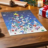 Playful Penguins Christmas Advent Calendar | Christmas Picture Advent Calendar Advent Calendar - Tophatter Daily Deals