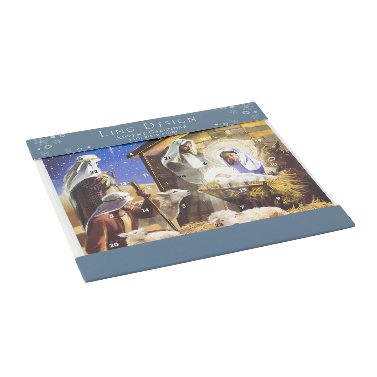 Nativity Scene Christmas Advent Calendar | Traditional Advent Calendar Advent Calendar - Tophatter Daily Deals